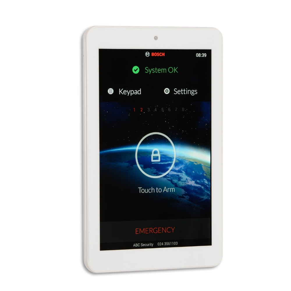 Bosch Alarm System Solution 2000 with 2 Quad + 7 Touchscreen