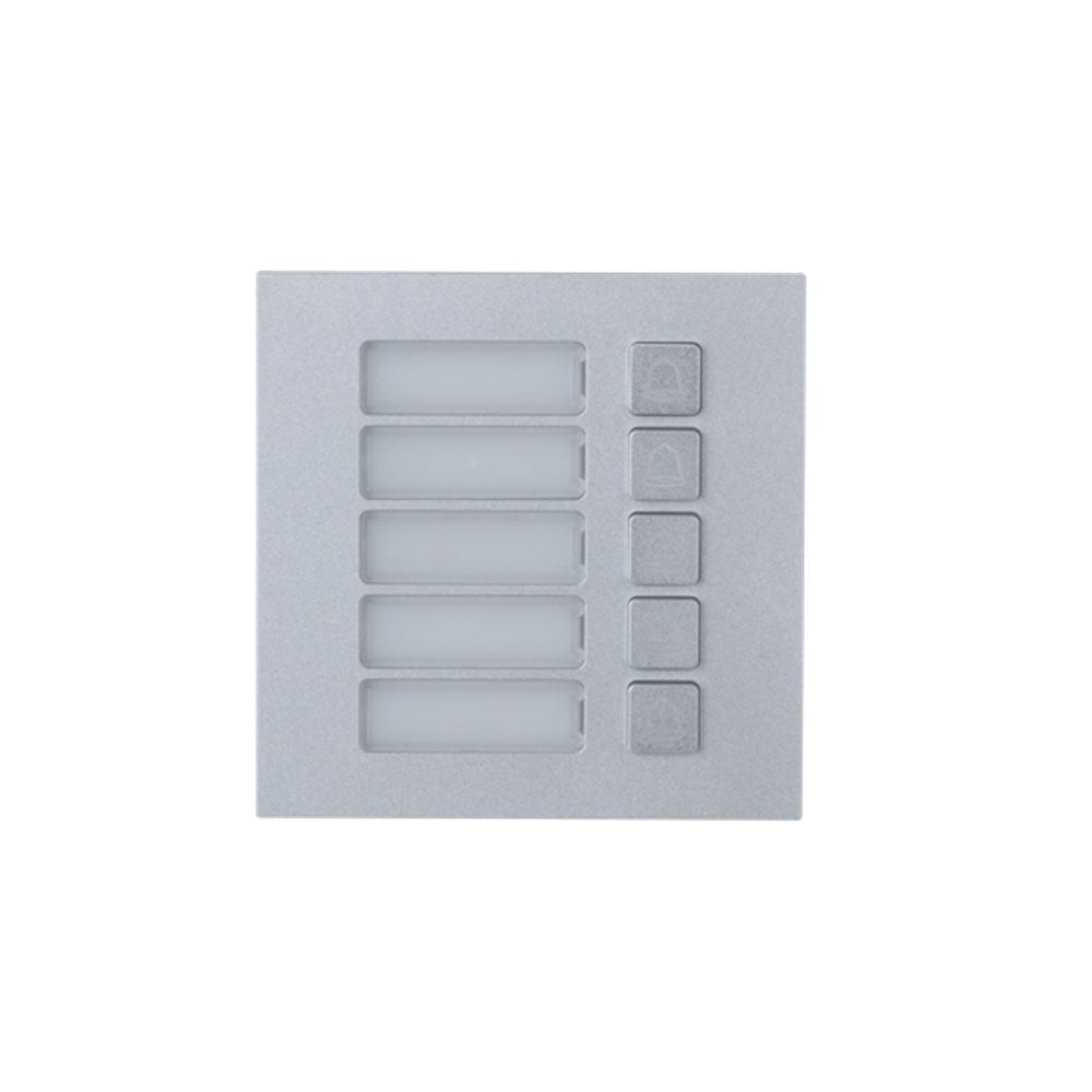 Dahua Intercom Modular Outdoor Station - Five-button module IP65 IK07