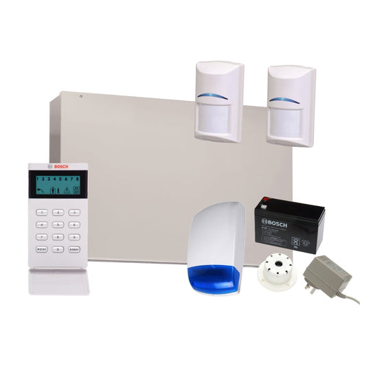 Bosch Alarm System Solution 2000 With 2 TriTech + Icon Codepad
