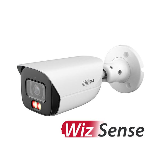 [DH-IPC-HFW3867E-AS-IL-ANZ] Dahua WizSense Series 8MP Bullet Network Camera with 2.8mm Fixed Lens AcuPick Technology and White Light LED IP67