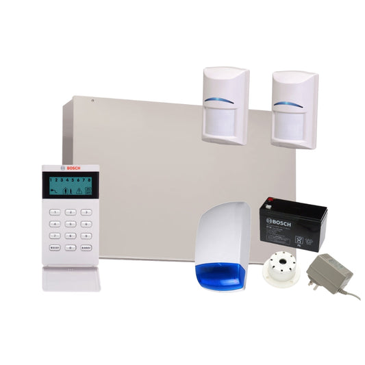 Bosch Alarm System Solution 2000 with 2 Quad + Icon Codepad