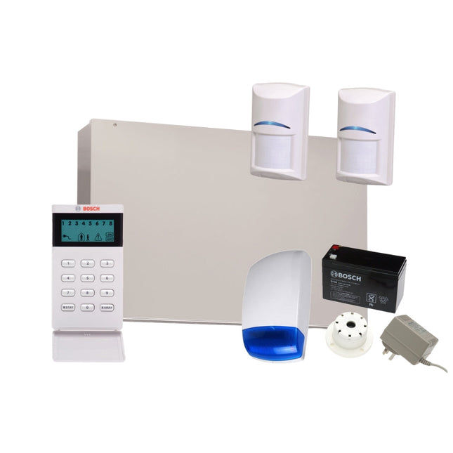 Bosch Alarm System Solution 2000 with 2 Quad + Icon Codepad