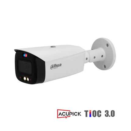[DH-IPC-HFW3649T1-AS-PV-ANZ-S2] Dahua WizSense Series 6MP TiOC 3.0 Active Deterrence Bullet Network Camera with 2.8mm Fixed Lens and AcuPick Technology IP67
