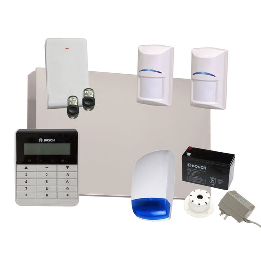 Bosch Alarm System Solution 3000 with 2 Wireless Tri Tech + Text Codepad