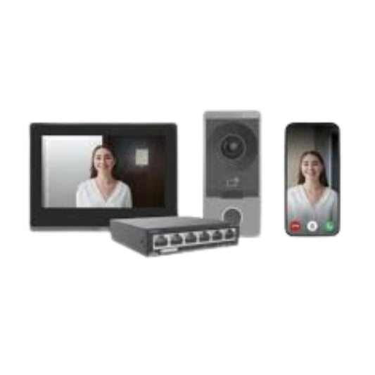 [UNV-KIT201S-327S-B] Uniview IP Intercom Kit Black