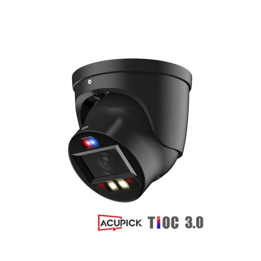 [DH-IPC-HDW3849H-ZASPV- ANZ-S2] Dahua WizSense Series 8MP TiOC 3.0 Active Deterrence Black Eyeball Network Camera with 2.7-13.5mm Varifocal Lens and AcuPick Technology IP67
