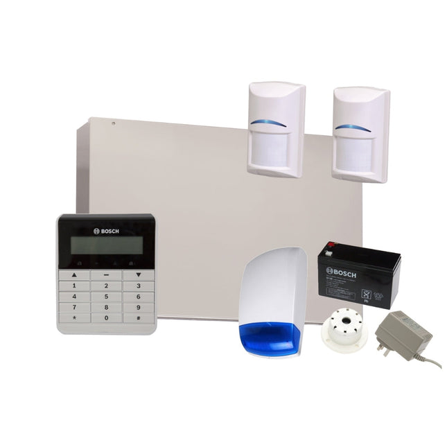 Bosch Alarm System Solution 2000 with 2 TriTech + Text Codepad