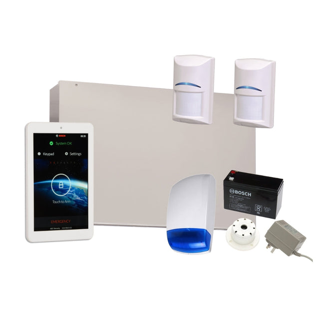 Bosch Alarm System Solution 2000 with 2 TriTech + 7 Touchscreen
