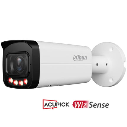 [DH-IPC-HFW3867T-ZAS-IL-ANZ] Dahua WizSense Series 8MP Bullet Network Camera with 2.7-13.5mm Varifocal Lens, AcuPick Technology and White Light LED IP67