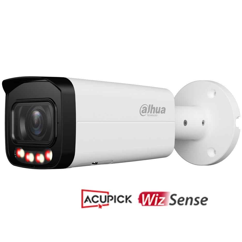 [DH-IPC-HFW3867T-ZAS-IL-ANZ] Dahua WizSense Series 8MP Bullet Network Camera with 2.7-13.5mm Varifocal Lens, AcuPick Technology and White Light LED IP67