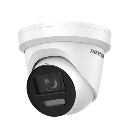[HIK-2CD2387G2-LSU-SL-2] Hikvision 8MP ColorVu Strobe Light and Audible Warning Fixed Turret Network Camera