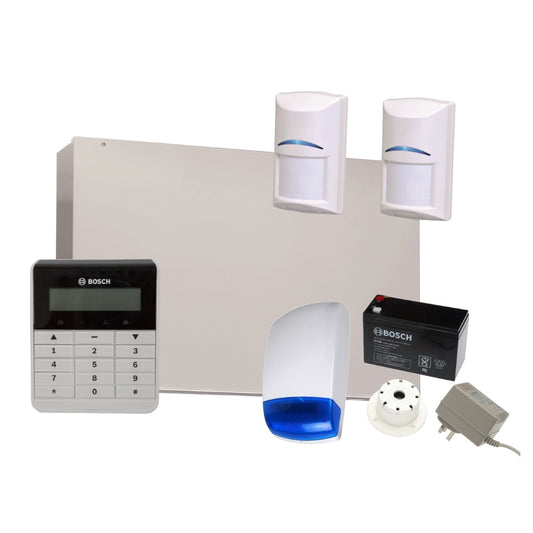 Bosch Alarm System Solution 2000 with 2 Quad + Text Codepad