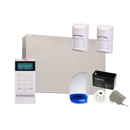Bosch Alarm System Solution 2000 with 2 PIR + Icon Codepad