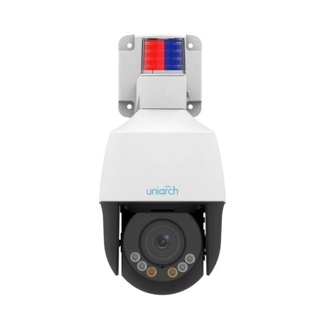 [Unia-IPC-P1E5-AX4PKC] Uniarch MP Active Deterrence PTZ with Mic / Speaker 4x Optical Zoom