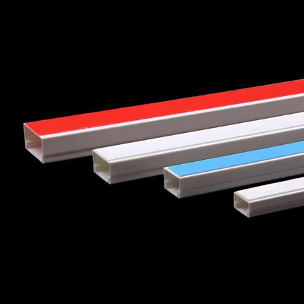 1M PVC Conduit Cable Management Raceway Trunking Hides Cabling Protection Cover - Polar Tech Australia