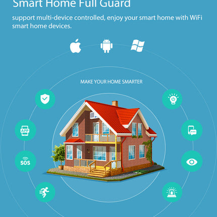 [TUYA Smart Home] NEO Wireless  Door & Window Open/Closed Detector Magnetic Switch Sensor Smart Home Security Alarm - Polar Tech Australia