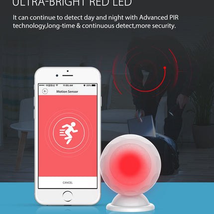 [TUYA Smart Home] NEO Wireless PIR Motion DetectorSensor Smart Home Security Alarm - Polar Tech Australia