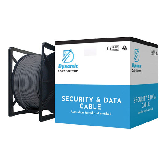 [CM87234C1305] Dynamic Cable Solutions Shielded 2 Pair 8723 Equivalent 305m Box Grey