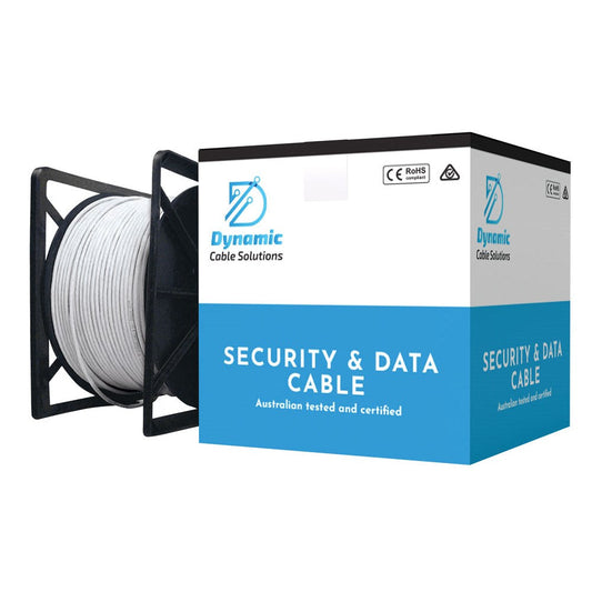 [CMA614020] Dynamic Cable Solutions 6 Core 14/0.20 - 300m Box White