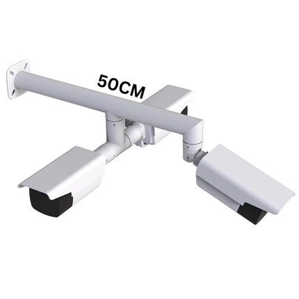 [1 Split 3] Universal Aluminium CCTV Bullet Camera Wall or Ceiling Mount Bracket Holder