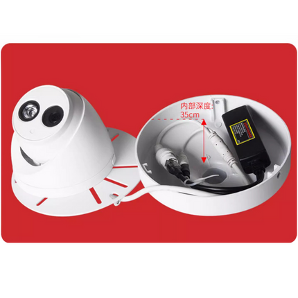 [Fixed Length] Universal Aluminium CCTV Dome Camera Wall Mount Bracket Holder - Polar Tech Australia