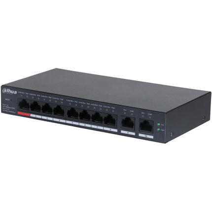 [DH-CS4010-8ET-110] Dahua 10 Port Layer 2 Cloud Managed Network Switch with 8 PoE Ports plus 2 Uplink Ports