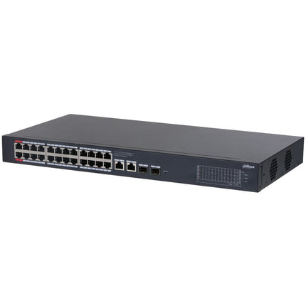 [DH-CS4228-24GT-240] Dahua 28 Port Layer 2 Cloud Managed Network Switch with 24 PoE Ports plus 2 Gigabit Uplink Ports and 2 SFP Ports
