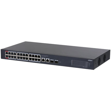 [DH-CS4228-24GT-375] Dahua 28 Port Layer 2 Cloud Managed Network Switch with 24 PoE Ports plus 2 Gigabit Uplink Ports and 2 SFP Ports