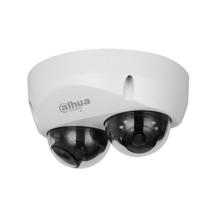 [DH-IPC-HDBW5441F-AS-E2] Dahua WizMind Series 2x4MP Dual-Direction Dome Network Camera with 2.8mm Fixed Lens IP67 IK10