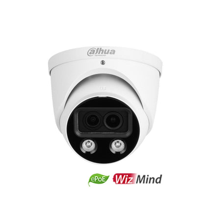 [DH-IPC-HDW5449HP-ASE-D2] Dahua WizMind Series 4MP Eyeball Network Camera with 2.8mm Fixed Dual Lens Full-Color Technology IP67