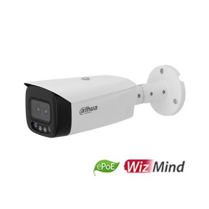 [DH-IPC-HFW5449T1-ASE-D2] Dahua WizMind Series 4MP Bullet Network Camera with 2.8mm Fixed Dual Lens Full-Color Technology IP67