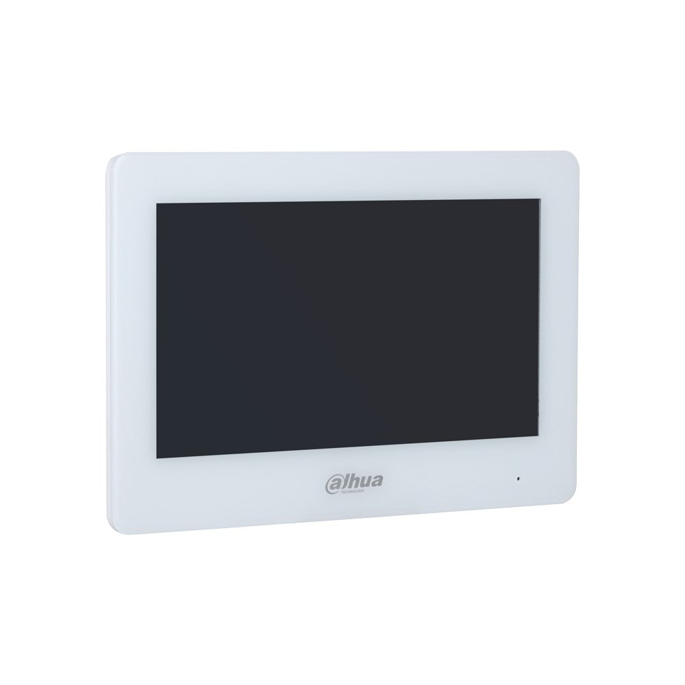 [DHI-VTH5123H-W] Dahua Hybrid WiFi 2-Wire 7inch Residential Intercom Touch Screen Monitor White