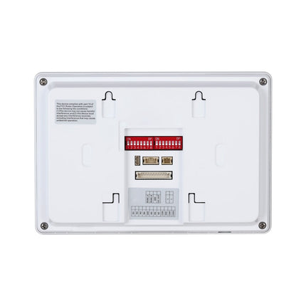 [DHI-VTH5123H-W] Dahua Hybrid WiFi 2-Wire 7inch Residential Intercom Touch Screen Monitor White