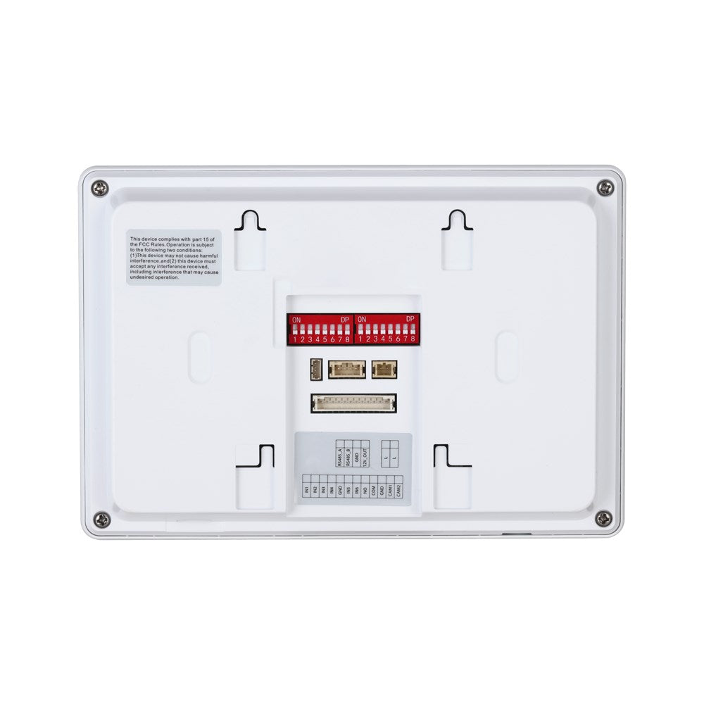 [DHI-VTH5123H-W] Dahua Hybrid WiFi 2-Wire 7inch Residential Intercom Touch Screen Monitor White