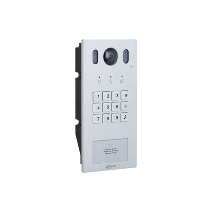 [DHI-VTO3222E-P] Dahua 2-Wire or IP Silver Residential Intercom Door Station with 2MP Camera IP65 IK08