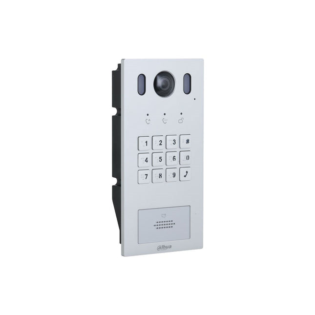 [DHI-VTO3222E-P] Dahua 2-Wire or IP Silver Residential Intercom Door Station with 2MP Camera IP65 IK08