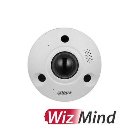 [DH-IPC-EBW81242P-AS-S2] Dahua WizMind Series 12MP 360-Degree Fisheye Network Camera with 1.85mm Fixed Lens IP67 IK10