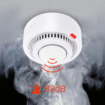 [TUYA Smart Home] Battery Powered Wireless WIFI Smoke Detector Smart Home Security - Polar Tech Australia
