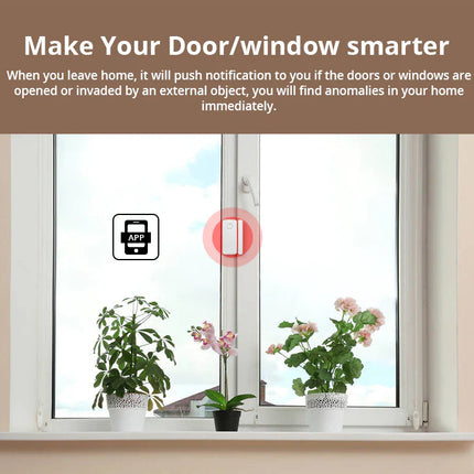 [TUYA Smart Home] Battery Powdered Door & Window Sensor Alarm Burglary Detector Home Security - Polar Tech Australia