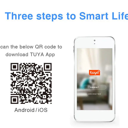 [TUYA Smart Home] Battery Powered Wireless WIFI Smoke Detector Smart Home Security - Polar Tech Australia