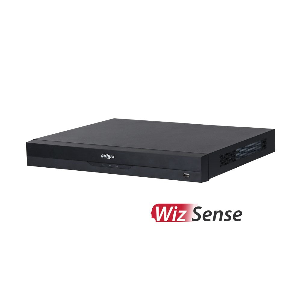 [DHI-NVR4208-8P-AI/ANZ-4T] Dahua WizSense AI Series 8 Channel NVR with 8 PoE Ports 2 HDD Bays installed with 1 x 4TB HDD