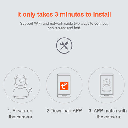 [TUYA Smart Home][Support Dual 2.5GHz/5GHz Band WIFI] Full HD 4MP Wireless WIFI indoor Security Camera - Polar Tech Australia