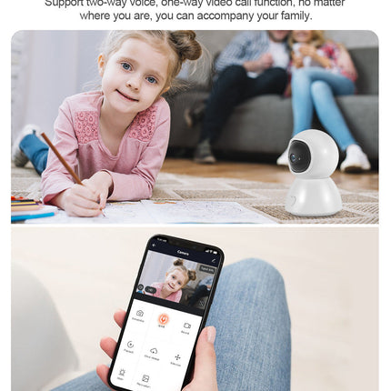 [TUYA Smart Home][Support Dual 2.5GHz/5GHz Band WIFI] Full HD 4MP Wireless WIFI indoor Security Camera - Polar Tech Australia