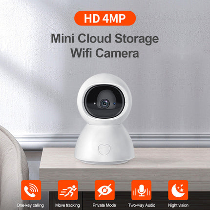 [TUYA Smart Home][Support Dual 2.5GHz/5GHz Band WIFI] Full HD 4MP Wireless WIFI indoor Security Camera - Polar Tech Australia