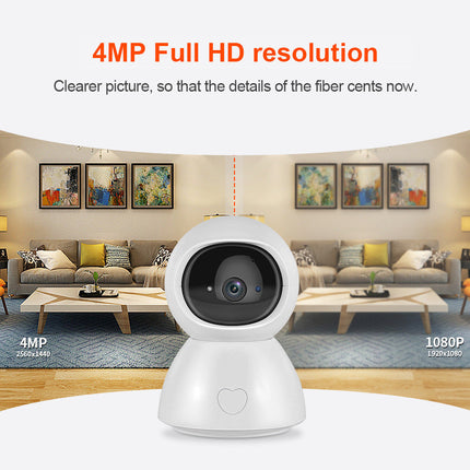 [TUYA Smart Home][Support Dual 2.5GHz/5GHz Band WIFI] Full HD 4MP Wireless WIFI indoor Security Camera - Polar Tech Australia