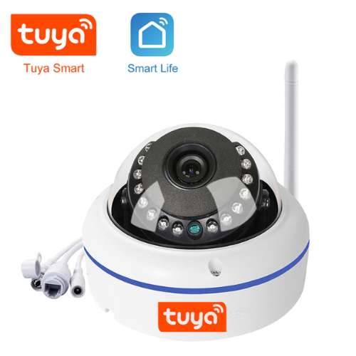 [TUYA Smart Home] 4MP FHD Wireless WIFI Dome Security Camera With Explosion-Proof Glass - Polar Tech Australia
