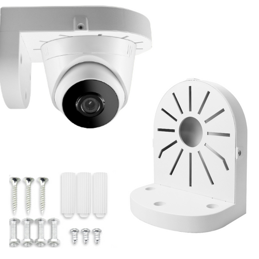 [4.5 Inch] Universal Waterproof CCTV Dome Camera Wall Mount Bracket Holder - Polar Tech Australia