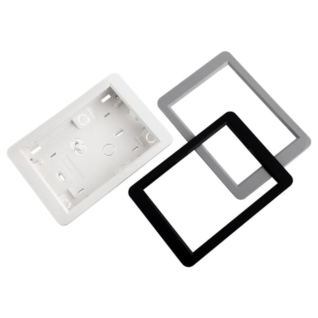 [RAKELFLUSH0A] RISCO Elegant Keypad Flush Mount Kit includes White and Black Surrounds