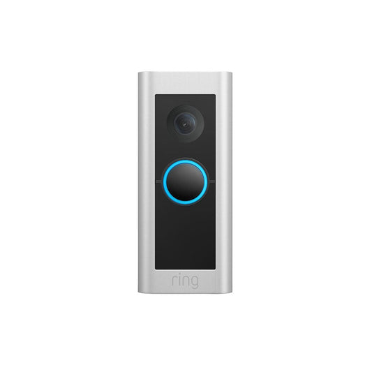 [RINGPRO2] Ring PRO 2 HD Video Doorbell kit Hardwired Satin Nickel Face Plate
