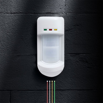 [RK325DT0000D] RISCO WatchIN Grade 3 Dual Tech Indoor Detector Anti-Mask Relay and BUS Connectivity 25m Range includes Swivel Bracket